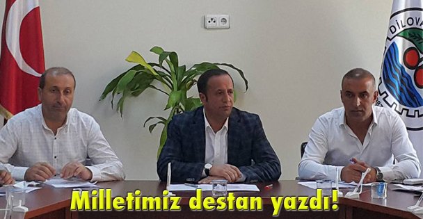 Milletimiz destan yazdı!