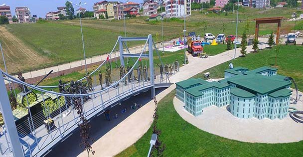 'Milletin zaferi' Bu Parkta Yaşayacak