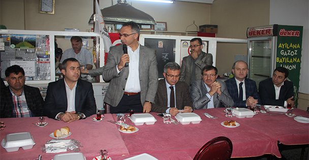 Milletvekili Şeker esnafla buluştu!