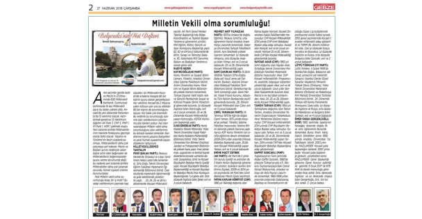Milletvekillerimiz Yaptıkları Hizmetleri Halka Açıklamalı
