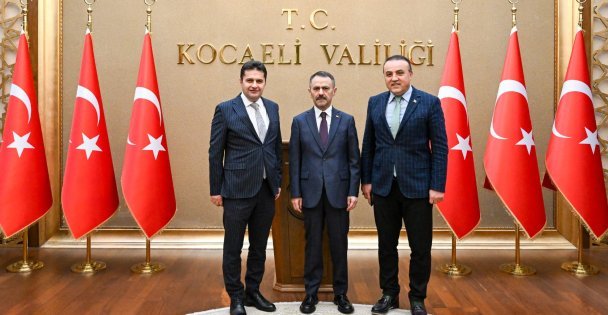 Milli Eğitim Bakanlığı Mesleki ve Teknik Eğitim Genel Müdürü Salih Kaygusuz, Vali İlhami Aktaş'ı Ziyaret Etti