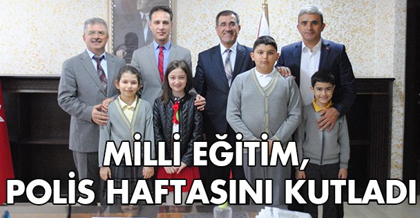 Milli Eğitim, polis haftasını kutladı