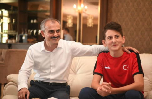 Milli Karateciye Moral Ziyareti