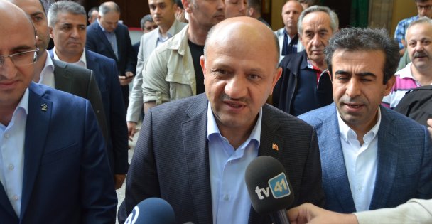 Milli Savunma Bakanı Işık, Kocaeli'de