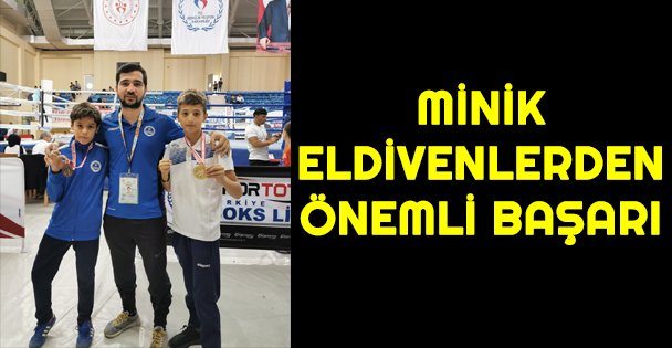 Minik eldivenlerden önemli başarı