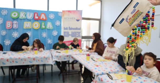 Minik KO-MEK'liler 'Okula Bi' Mola”da buluştu