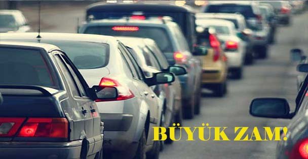 Motorlu Taşıtlar Vergisine çok büyük zam!