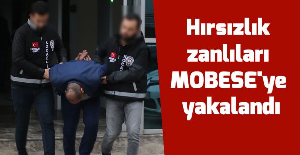 Motosikletli hırsızlık zanlıları MOBESE'ye yakalandı