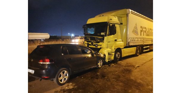 Muallimköy'de kaza; 3 yaralı