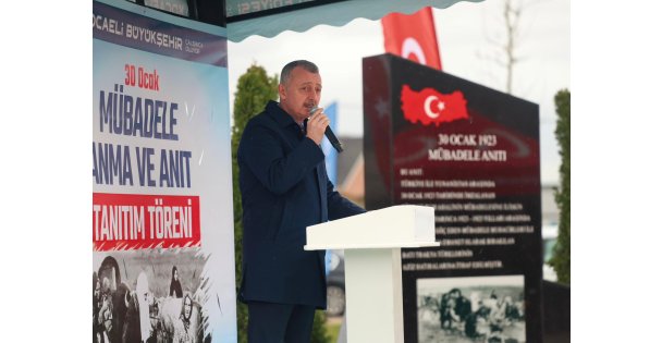 Mübadele Anıtı, Başiskele'de açıldı