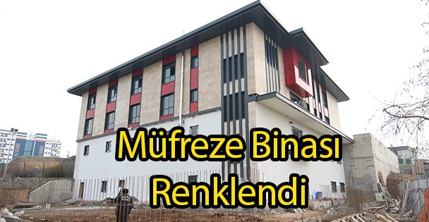 Müfreze Binası Renklendi