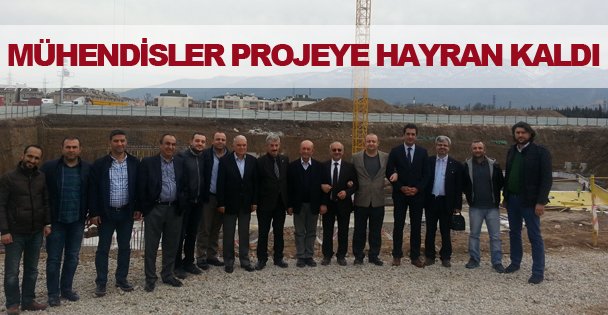 Mühendisler Projeye hayran kaldı