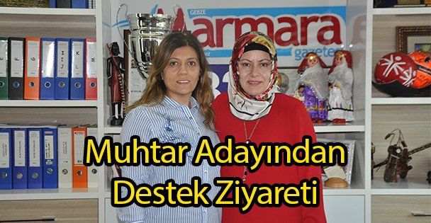 Muhtar Adayından Destek Ziyareti