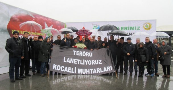 Muhtarlar terörü lanetledi