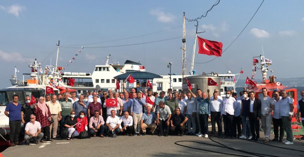 Muhtarlar Zafer Coşkusunu  Büyükşehir'in Körfez Turunda Yaşadı