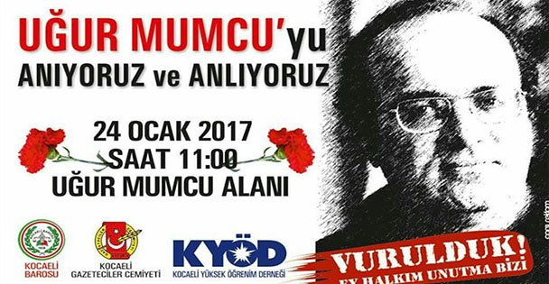 'MUMCU' ANILACAK!