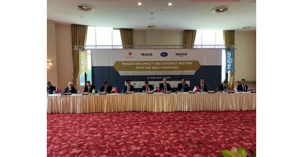 MÜSİAD KEİ Diplomasi Toplantısı İlimizde Gerçekleştirildi