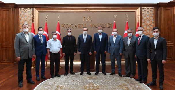 Muşlular Derneği'nden Vali Yavuz'a hayırlı olsun ziyareti