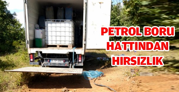 NATO petrol boru hattından hırsızlık