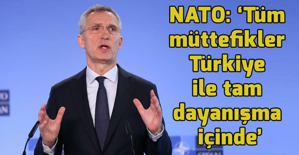 NATO'dan Türkiye'ye destek!