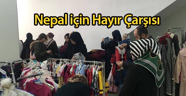 Nepal için Hayır Çarşısı