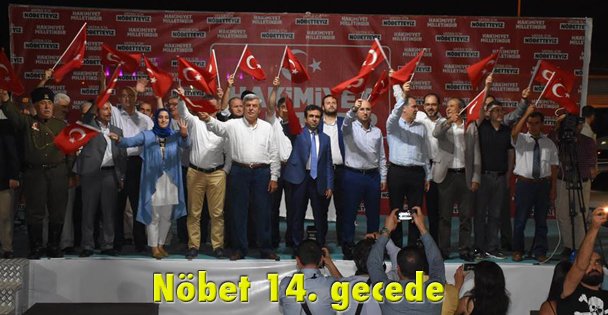 Nöbet 14. gecede