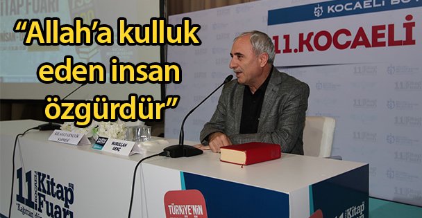 Nurullah Genç Kocaeli Kitap Fuarı'nda