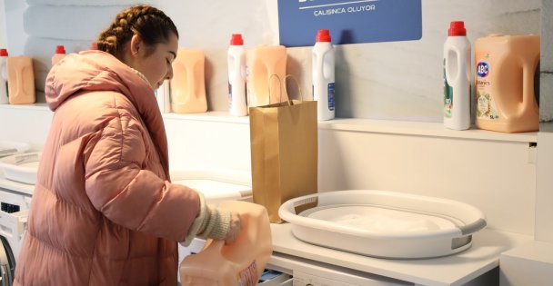 Öğrenci Dostu Büyükşehir'in Çamaşırhane Hizmeti