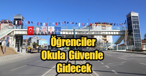 Öğrenciler Okula Güvenle Gidecek