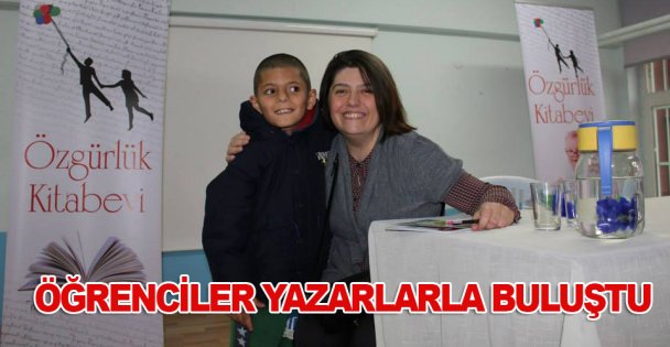 Öğrenciler yazarlarla buluştu