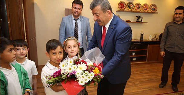 Öğrencilerden Karabacak'a ziyaret
