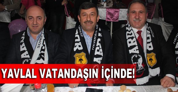 Oktay Yavlal, vatandaşların arasında!