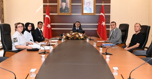 Okul Güvenliği Değerlendirme Toplantısı, Vali Aktaş Başkanlığında Yapıldı
