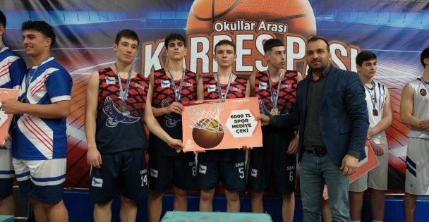 Okullar Arası Basketbol Şampiyonası sona erdi; Bu turnuvada en güzel paslar kardeşliğe atıldı