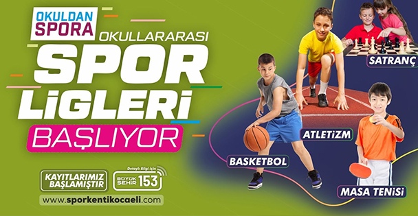 Okullar Arası Spor Ligleri Başlıyor