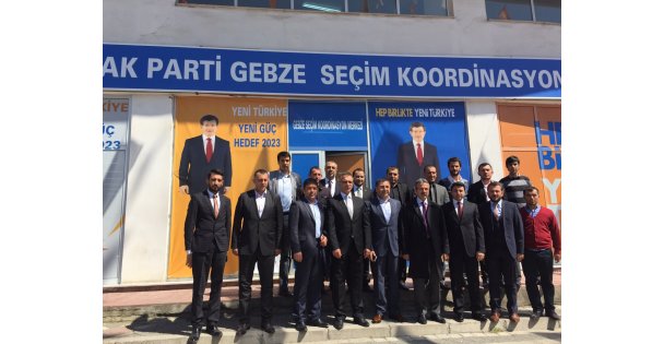 Okur ve Köşker SKM'yi ziyaret etti