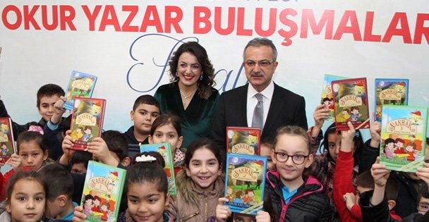 Okur-yazar buluşmasında görkemli final