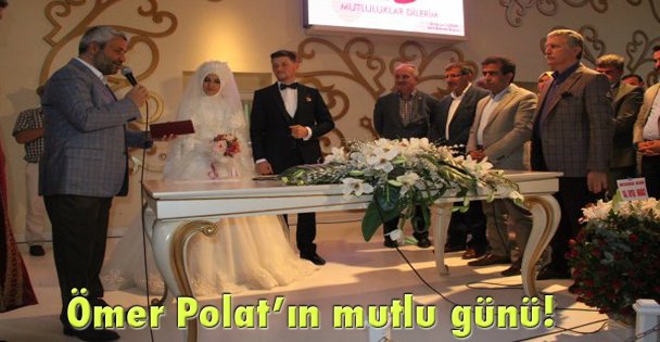 Ömer Polat'ın mutlu günü!