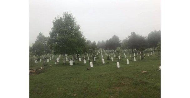 Ordu Perşembe Yaylasında Şehitleri Ziyaret Edip Fatiha Okuduk