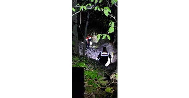 Ormanda yollarını kaybettiler, ekipler kurtardı