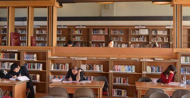 Örnek kütüphaneyi 110 bin kişi ziyaret etti