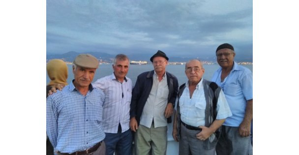 Ortaburun sakinleri mehtap turuna katıldı