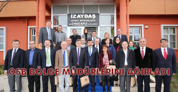 OSB Bölge Müdürlerini Ağırladı