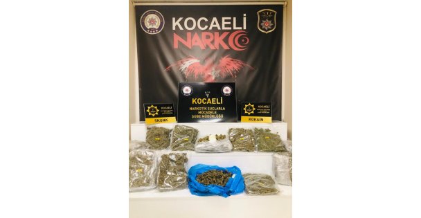 Osman Gazi köprüsünde Cipe esrar baskını