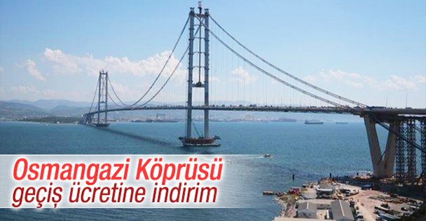 Osmangazi Köprüsü'nün ücreti değişti!