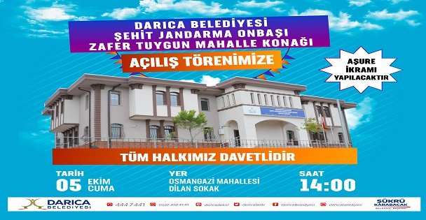 Osmangazi Mahalle Konağı Açılıyor