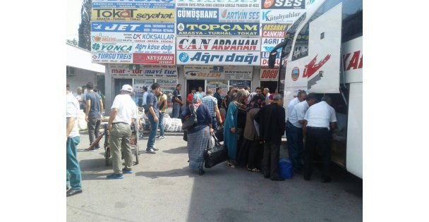 Otogar da yer kalmadı!