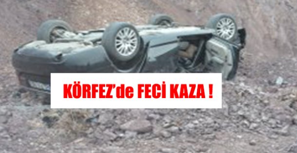 Otomobil Harfiyat Alanına Düştü..