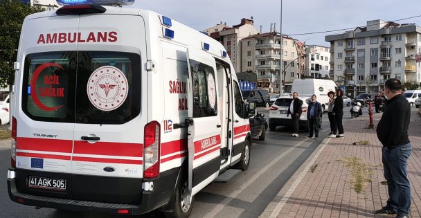 Otomobilin çarptığı yaya yaralandı