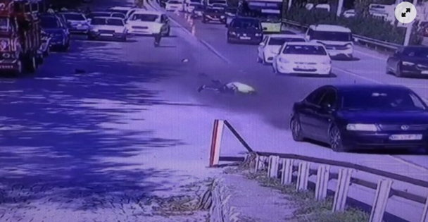 Otomobille uygulamadan kaçarken sürüklediği polisi yaralayan sürücü yakalandı